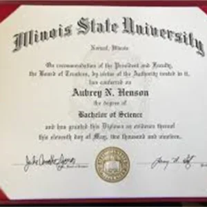 美国伊利诺伊州立大学毕业证书Illinois State University照片
