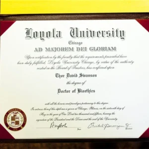 美国芝加哥大学毕业证书The University of Chicago照片