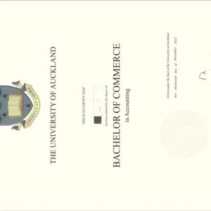 新西兰奥克兰大学毕业证书The University of Auckland照片